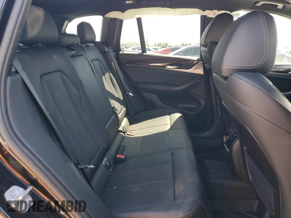 2023 BMW X3 sDrive30i with VIN 5UX43DP01P9R45761, listed as a Copart auction lot 50195075 with Not Provided miles and Salvage Title. Bid and sale history available at DreamBid. Image 11.