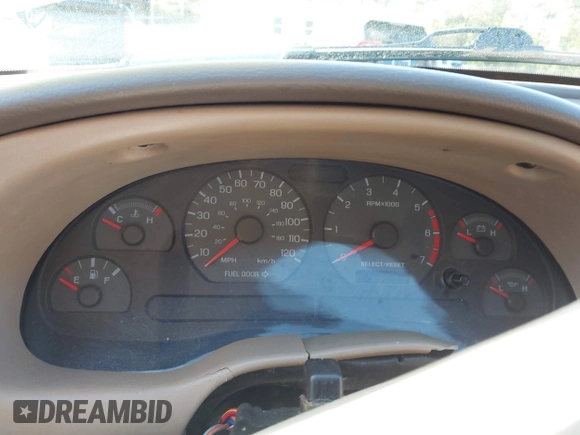 2000 Ford Mustang z VIN 1FAFP404XYF217165, wystawiony jako IAAI lot #41997215 z przebiegiem Nie podano mil oraz . Historia ofert i sprzedaży dostępna na DreamBid. Obrazek 7.