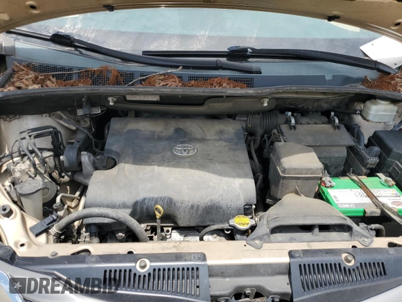 2012 Toyota Sienna XLE AAS with VIN 5TDYK3DC1CS277339, listed as a Copart auction lot 57494715 with 240,666 mi miles and Salvage title. Bid and sale history available at DreamBid. Image 12.