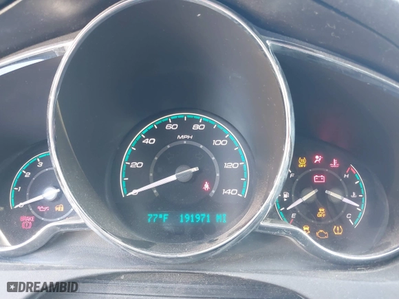 2012 Chevrolet Malibu LT w/2LT with VIN 1G1ZD5E03CF137526, listed as a IAAI auction lot 41678400 with 191,971 mi miles. Bid and sale history available at carsss.com. Image 7.