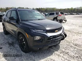 2021 Chevrolet TrailBlazer LT with VIN KL79MPS22MB137449, listed as a Copart auction lot 47800004 with 77,392 mi miles and Salvage Title. Bid and sale history available at DreamBid. Image 12.