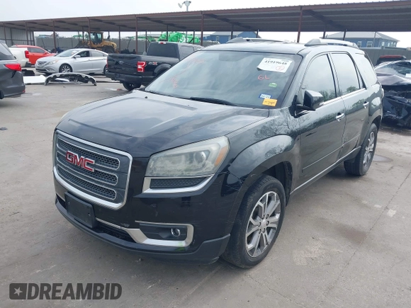 2014 GMC Acadia SLT with VIN 1GKKRRKD1EJ357969, listed as a IAAI auction lot 41919648 with 156,572 mi miles. Bid and sale history available at carsss.com. Image 18.