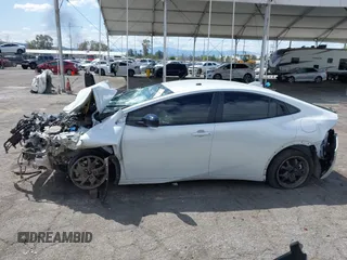 2024 Toyota Prius LE with VIN JTDACAAU7R3025301, listed as a IAAI auction lot 41945849 with 11,693 mi miles. Bid and sale history available at carsss.com. Image 15.