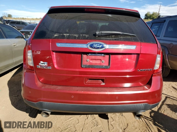 2013 Ford Edge Limited with VIN 2FMDK3KC9DBC66329, listed as a Copart auction lot 73643993 with 106,313 mi miles and Clean Title. Bid and sale history available at carsss.com. Image 6.