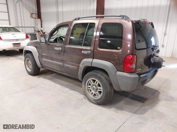 2004 Jeep Liberty Sport with VIN 1J4GL48K64W263786, listed as a IAAI auction lot 41825993 with 256,640 mi miles. Bid and sale history available at carsss.com. Image 3.