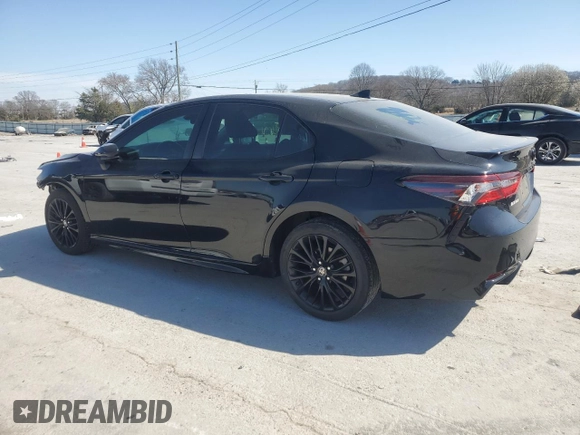2021 Toyota Camry SE Nightshade with VIN 4T1G11AK2MU407295, listed as a Copart auction lot 48240415 with 63,240 mi miles and Salvage Title. Bid and sale history available at carsss.com. Image 2.