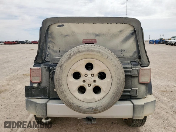 2015 Jeep Wrangler Sahara с VIN 1C4AJWBG4FL615303, выставлен на аукционе Copart как лот 57070465 с пробегом Не указан миль и Списание • Salvage title. История ставок и продаж доступна на DreamBid. Изображение 6.