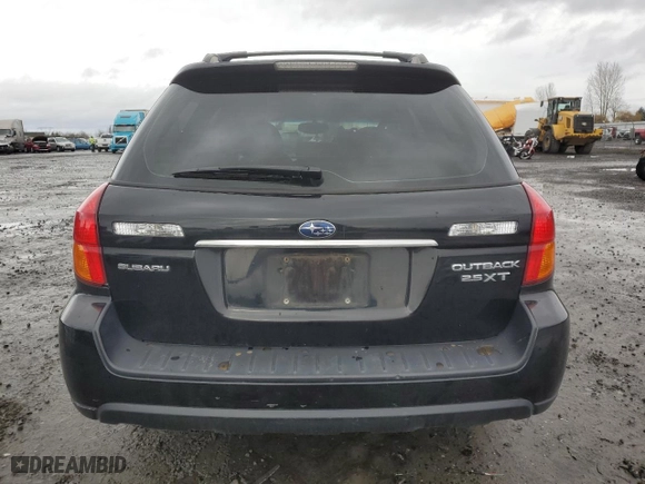 2005 Subaru Legacy Wagon (Natl) Outback XT with VIN 4S4BP68C256340496, listed as a Copart auction lot 87052194 with 140,405 mi miles and Salvage Title. Bid and sale history available at carsss.com. Image 6.
