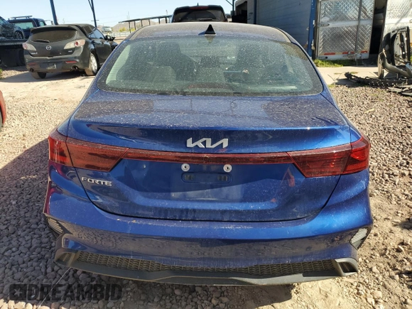 2022 Kia Forte LXS with VIN 3KPF24AD6NE496949, listed as a Copart auction lot 51515935 with 47,569 mi miles and Salvage Title. Bid and sale history available at carsss.com. Image 6.