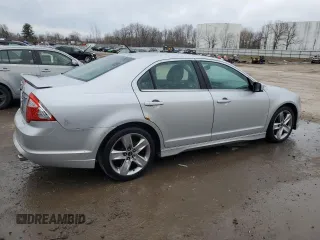2010 Ford Fusion SPORT with VIN 3FAHP0KC5AR349796, listed as a Copart auction lot 51468445 with 160,822 mi miles and Salvage Title. Bid and sale history available at carsss.com. Image 3.
