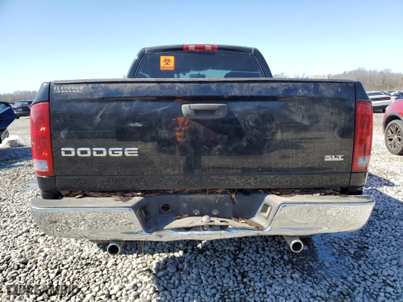 2004 Dodge Ram 1500 SLT with VIN 1D7HA18N44S641786, listed as a Copart auction lot 46547755 with NaN miles and Clean Title. Bid and sale history available at carsss.com. Image 6.