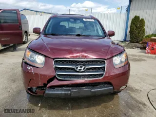 2009 Hyundai Santa Fe SE with VIN 5NMSH13E49H281053, listed as a Copart auction lot 49812605 with 92,858 mi miles and Salvage Title. Bid and sale history available at carsss.com. Image 5.