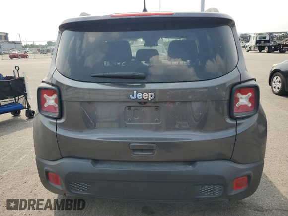 2021 Jeep Renegade Sport with VIN ZACNJCAB9MPM63630, listed as a Copart auction lot 59599955 with 73,014 mi miles and Salvage title. Bid and sale history available at DreamBid. Image 6.