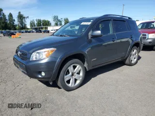 2007 Toyota RAV4 Sport with VIN JTMZD32V775038764, listed as a Copart auction lot 58578105 with 199,242 mi miles and Clean title. Bid and sale history available at DreamBid. Image 1.