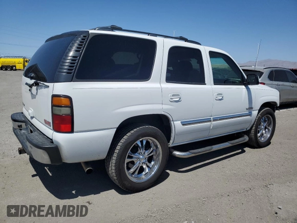 2006 GMC Yukon SLT z VIN 1GKEC13Z86R136883, wystawiony jako Copart lot #54771355 z przebiegiem 184 641 mil mil oraz Szkoda całkowita • Salvage title. Historia ofert i sprzedaży dostępna na DreamBid. Obrazek 3.