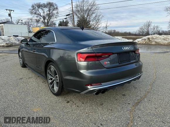 2018 Audi S5 Prestige z VIN WAUR4AF52JA001793, wystawiony jako Copart lot #48086355 z przebiegiem 144 113 mil mil oraz Czysty tytuł • Clean title. Historia ofert i sprzedaży dostępna na DreamBid. Obrazek 3.