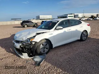 2017 Kia Optima with VIN KNAGT4LEXH5010745, listed as a Copart auction lot 56884765 with 75,892 mi miles and Salvage title. Bid and sale history available at DreamBid. Image 1.