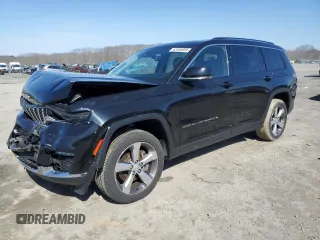 2021 Jeep Grand Cherokee Limited with VIN 1C4RJKBG8M8133283, listed as a Copart auction lot 52646695 with 30,442 mi miles and Salvage Title. Bid and sale history available at DreamBid. Image 1.