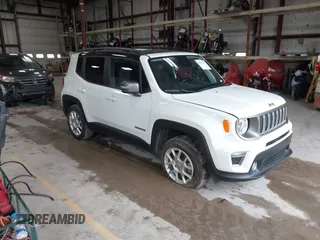 2021 Jeep Renegade Limited z VIN ZACNJDD19MPM21287, wystawiony jako IAAI lot #42077387 z przebiegiem 44 208 mil mil oraz . Historia ofert i sprzedaży dostępna na DreamBid. Obrazek 1.
