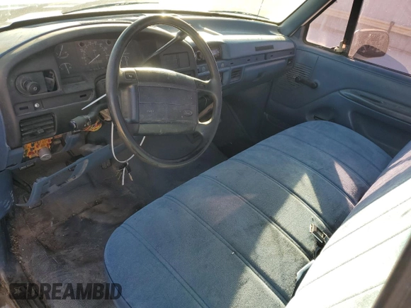 1995 Ford F-150 with VIN 1FTDF15YXSLB30518, listed as a Copart auction lot 80780284 with 0 mi miles and Salvage Title. Bid and sale history available at carsss.com. Image 8.
