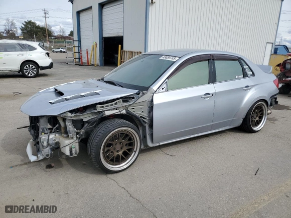 2013 Subaru Impreza Sedan WRX WRX with VIN JF1GV7E6XDG021012, listed as a Copart auction lot 49059745 with 154,186 mi miles and Salvage Title. Bid and sale history available at carsss.com. Image 1.