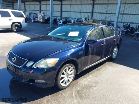2007 Lexus GS 350 with VIN JTHCE96S370007996, listed as a IAAI auction lot 41682780 with 184,489 mi miles. Bid and sale history available at carsss.com. Image 2.