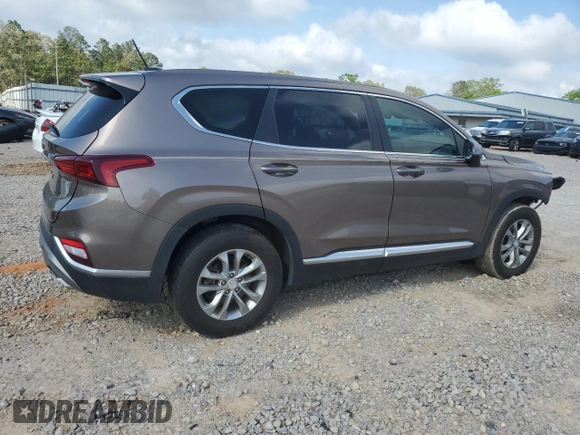 2020 Hyundai Santa Fe SE with VIN 5NMS23AD9LH231179, listed as a Copart auction lot 51623175 with 107,664 mi miles and Salvage title. Bid and sale history available at DreamBid. Image 3.