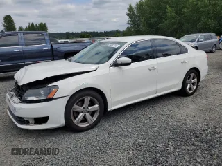 2013 Volkswagen Passat SE z VIN 1VWBP7A36DC140948, wystawiony jako Copart lot #59081705 z przebiegiem 139 320 mil mil oraz Szkoda całkowita • Salvage title. Historia ofert i sprzedaży dostępna na DreamBid. Obrazek 1.