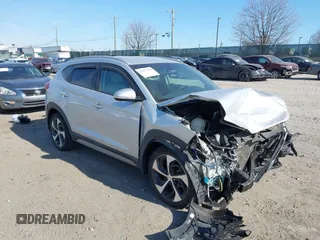 2017 Hyundai Tucson Sport with VIN KM8J3CA20HU294092, listed as a IAAI auction lot 41653598 with 31,717 mi miles and . Bid and sale history available at DreamBid. Image 1.