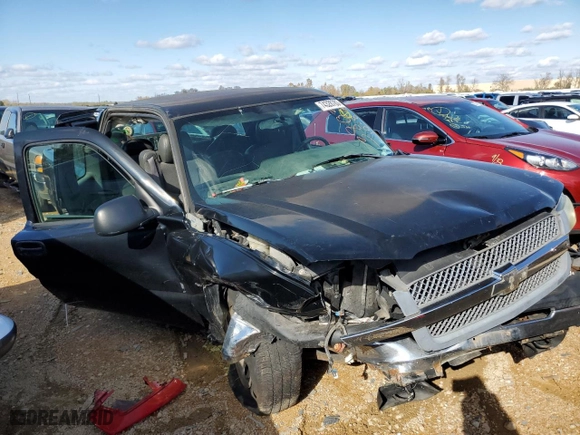 2005 Chevrolet Silverado 1500 Work Truck with VIN 1GCEC19X45Z351449, listed as a Copart auction lot 55495534 with 0 mi miles and Salvage Title. Bid and sale history available at carsss.com. Image 4.