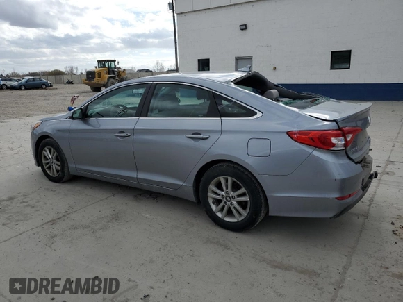 2017 Hyundai Sonata SE with VIN 5NPE24AF0HH514214, listed as a Copart auction lot 49087525 with 208,175 mi miles and Salvage Title. Bid and sale history available at carsss.com. Image 2.