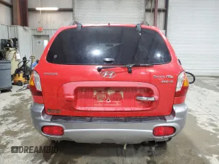 2004 Hyundai Santa Fe GLS with VIN KM8SC73D24U625274, listed as a Copart auction lot 45061445 with 248,631 mi miles and Salvage Title. Bid and sale history available at carsss.com. Image 6.