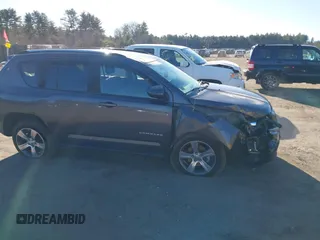 2016 Jeep Compass High Altitude Edition with VIN 1C4NJDEB0GD707882, listed as a IAAI auction lot 41112184 with 132,721 mi miles. Bid and sale history available at carsss.com. Image 12.