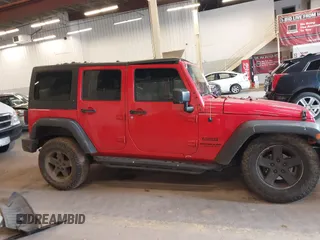 2017 Jeep Wrangler Unlimited Sport with VIN 1C4BJWDG0HL597113, listed as a IAAI auction lot 41764073 with 96,531 mi miles. Bid and sale history available at carsss.com. Image 14.