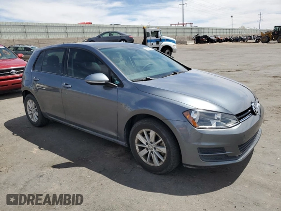 2015 Volkswagen Golf TSI S с VIN 3VW217AU0FM013804, выставлен на аукционе Copart как лот 53362275 с пробегом 59 025 миль миль и Списание • Salvage title. История ставок и продаж доступна на DreamBid. Изображение 4.