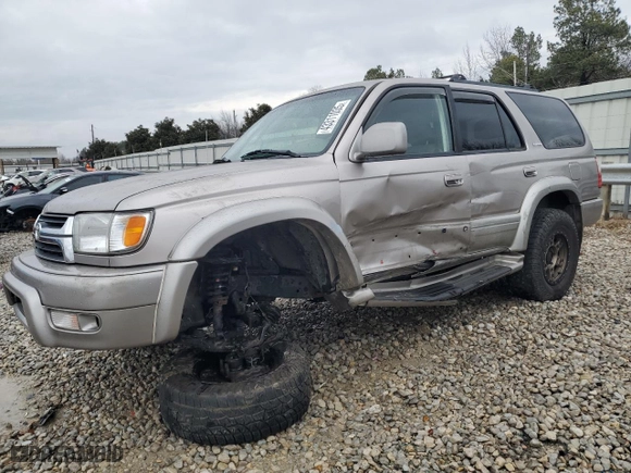 2001 Toyota 4Runner Limited with VIN JT3HN87R019058232, listed as a Copart auction lot 43311035 with 184,760 mi miles and Salvage Title. Bid and sale history available at carsss.com. Image 1.