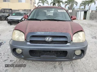 2005 Hyundai Santa Fe GLS with VIN KM8SC13D65U949875, listed as a Copart auction lot 47361905 with 122,658 mi miles and Salvage Title. Bid and sale history available at carsss.com. Image 5.