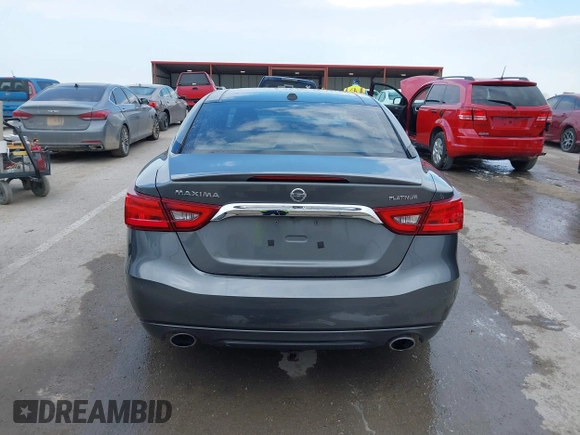 2016 Nissan Maxima SV with VIN 1N4AA6AP7GC904538, listed as a IAAI auction lot 41689785 with 80,182 mi miles and . Bid and sale history available at DreamBid. Image 17.