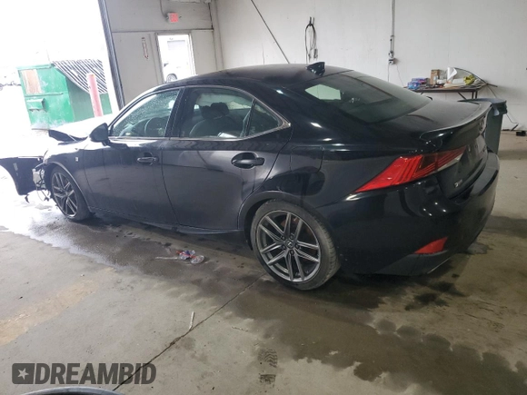 2019 Lexus IS 300 with VIN JTHC81D20K5034919, listed as a Copart auction lot 53449635 with 31,971 mi miles and Non repairable. Bid and sale history available at DreamBid. Image 2.