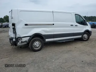 2023 Ford Transit with VIN 1FTBF2YG9PKA02445, listed as a Copart auction lot 64476254 with 24,922 mi miles and Salvage Title. Bid and sale history available at DreamBid. Image 3.