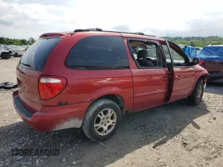 2002 Dodge Caravan EX with VIN 2B8GP74L92R602861, listed as a Copart auction lot 55630154 with 186,170 mi miles and Salvage Title. Bid and sale history available at carsss.com. Image 3.