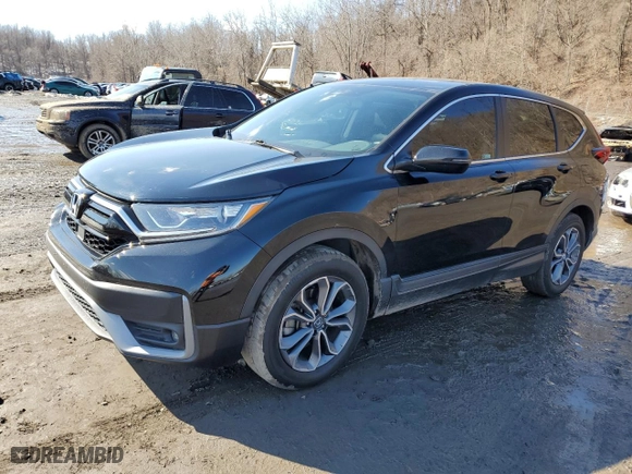 2021 Honda CR-V EX-L with VIN 2HKRW2H81MH653148, listed as a Copart auction lot 47107495 with 60,120 mi miles and Salvage Title. Bid and sale history available at carsss.com. Image 1.