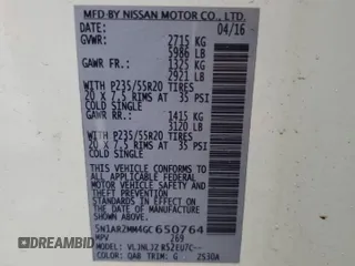 2016 Nissan Pathfinder SV с VIN 5N1AR2MM4GC650764, выставлен на аукционе Copart как лот 43746875 с пробегом 111 023 миль миль и Списание • Salvage title. История ставок и продаж доступна на DreamBid. Изображение 13.