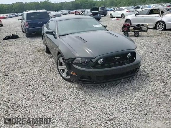 2014 Ford Mustang GT with VIN 1ZVBP8CF3E5308631, listed as a Copart auction lot 56112365 with 54,165 mi miles and Salvage title. Bid and sale history available at DreamBid. Image 13.