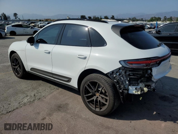 2023 Porsche Macan with VIN WP1AA2A51PLB21621, listed as a Copart auction lot 59702115 with 24,956 mi miles and Salvage title. Bid and sale history available at DreamBid. Image 2.
