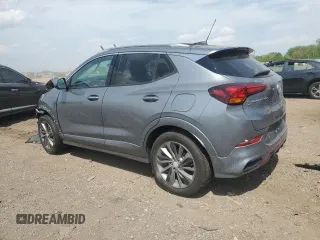 2022 Buick Encore GX Essence with VIN KL4MMGSL3NB011134, listed as a Copart auction lot 57134005 with 88,021 mi miles and Salvage title. Bid and sale history available at DreamBid. Image 2.
