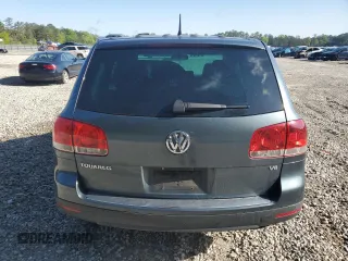 2006 Volkswagen Touareg 3.2L V6 with VIN WVGZG77L46D038386, listed as a Copart auction lot 52767505 with Not Provided miles and Salvage Title. Bid and sale history available at DreamBid. Image 6.