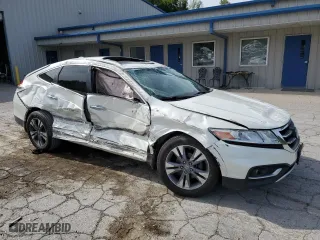 2014 Honda Crosstour EX-L with VIN 5J6TF2H53EL004468, listed as a Copart auction lot 69932284 with 176,354 mi miles and Salvage Title. Bid and sale history available at carsss.com. Image 4.