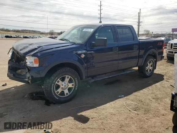 2004 Ford F-150 XLT with VIN 1FTPW14554KB86606, listed as a Copart auction lot 50894475 with 161,366 mi miles and Salvage Title. Bid and sale history available at carsss.com. Image 1.
