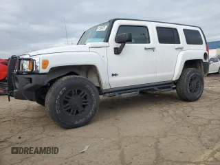 2007 Hummer H3 SUV with VIN 5GTDN13E678230050, listed as a Copart auction lot 41589475 with 232,248 mi miles and Clean Title. Bid and sale history available at DreamBid. Image 1.